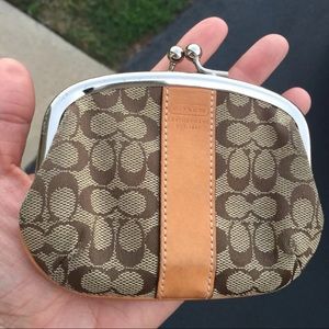 Coach Signature Coin Purse